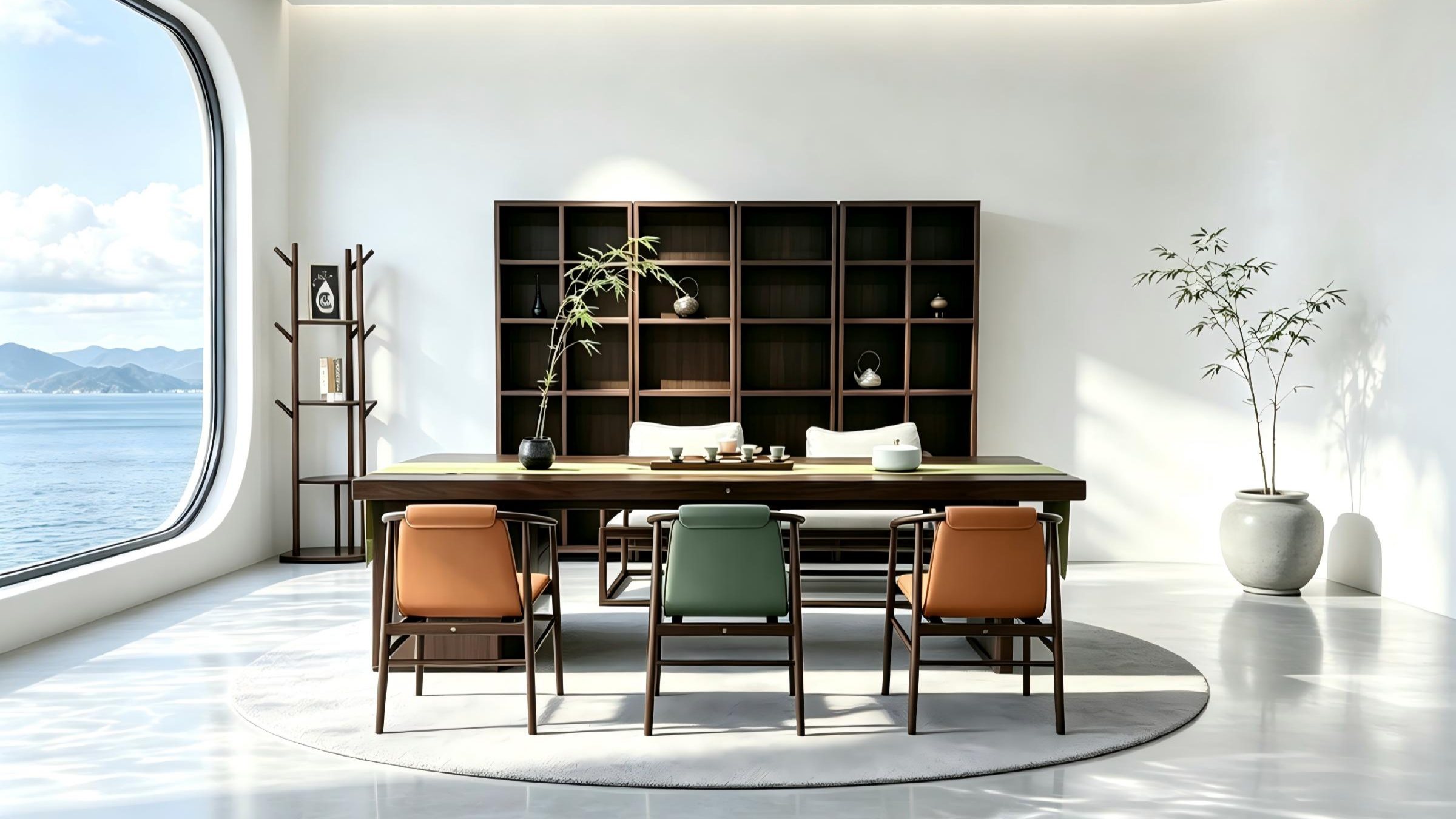 RuJia · the composure of an Eastern tea room